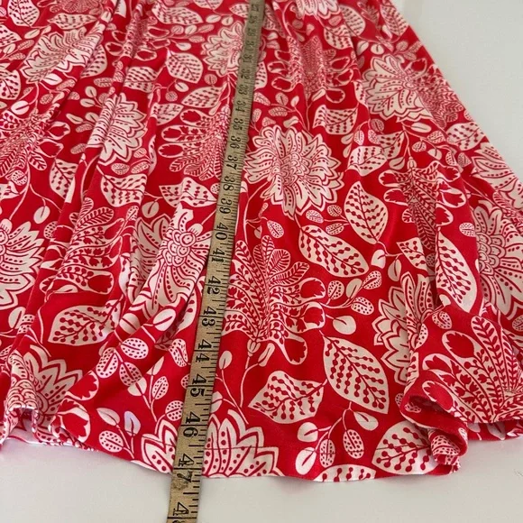 Boden Poppy Red Gardenia Jersey Dress Size 10 - Picture 12 of 13